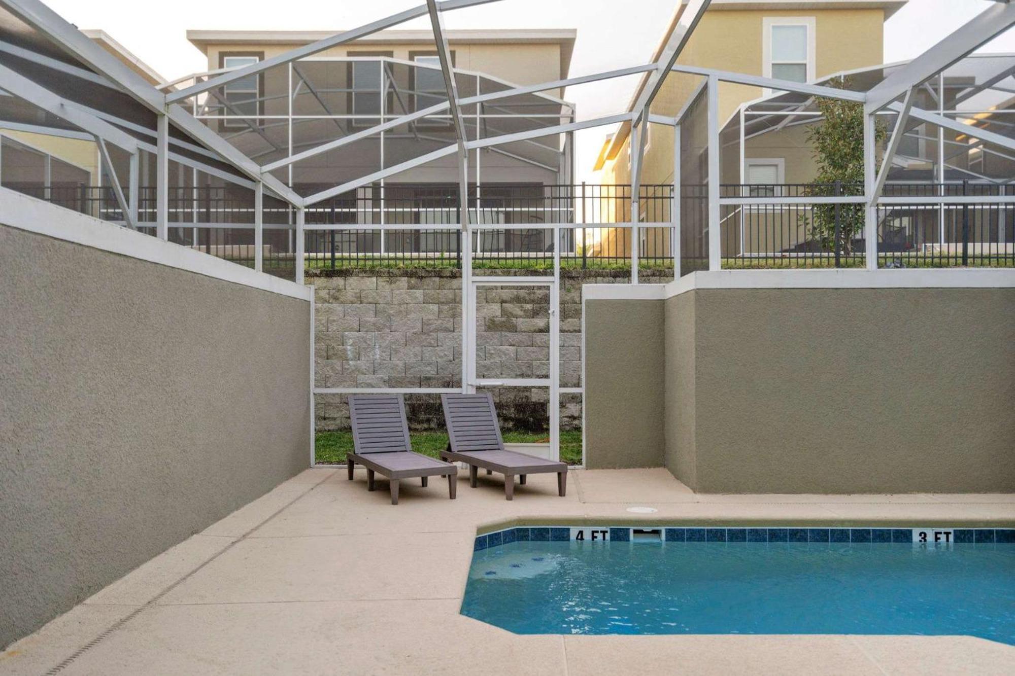 Special 4Bedroom Th W-Private Pool Next To Disney Kissimmee Εξωτερικό φωτογραφία